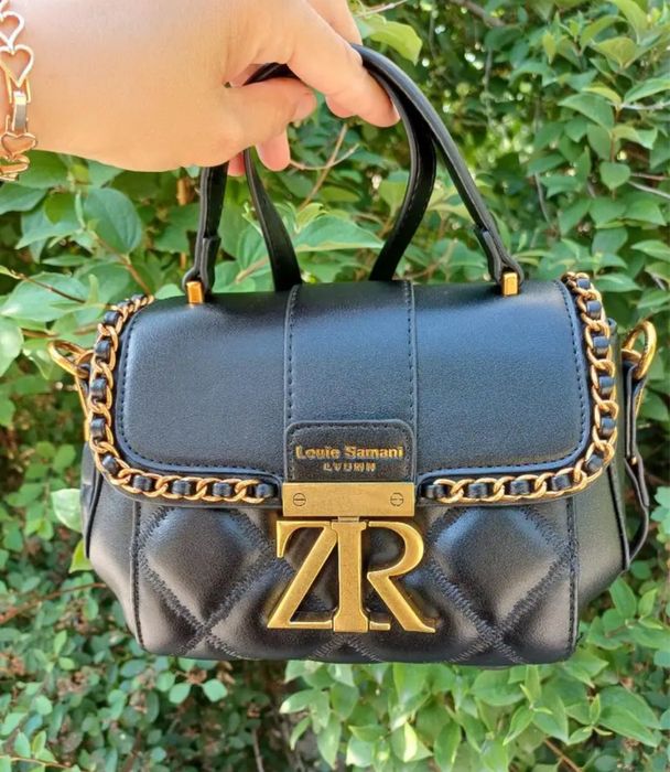 Сумка чорна Zara Зара Guess