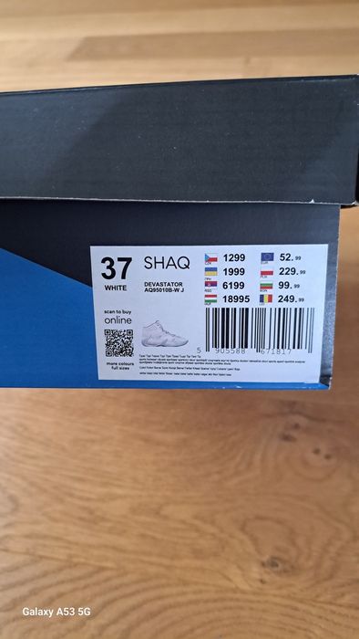Buty SHAQ 37 raz użyte