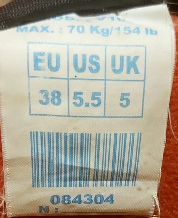 Rolki Decathlon rozmiar 38