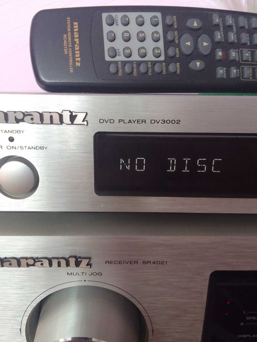 Marantz SR4021  Amplituner stereo plus CD Marantz 3002 piloty zestaw