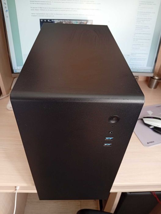 Корпус GameMax A200-BK-NP Black