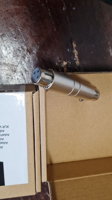 Adapter XLR żeński na XLR żeński do mikrofonu itp