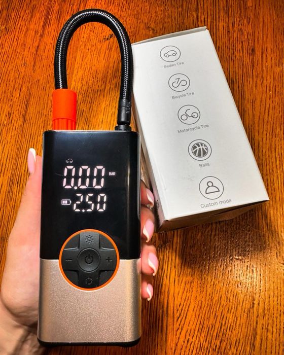 Компресор / насос на аккумуляторі / насос