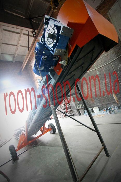 Разгрузчик вагонов, перегрузчик, ленточный конвейер, транспортер