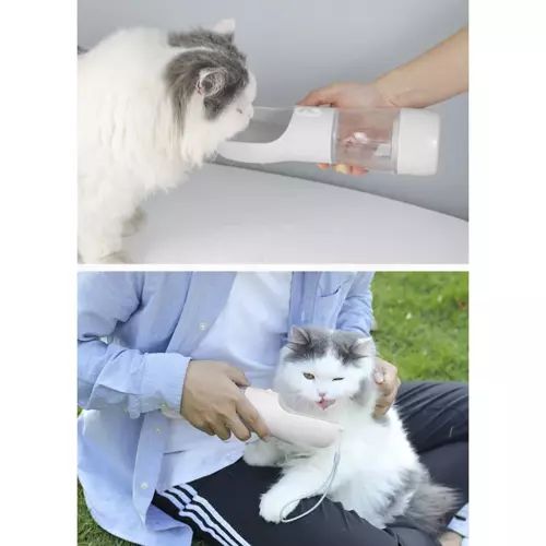 Butelka/ bidon z miską dla psa Purlov