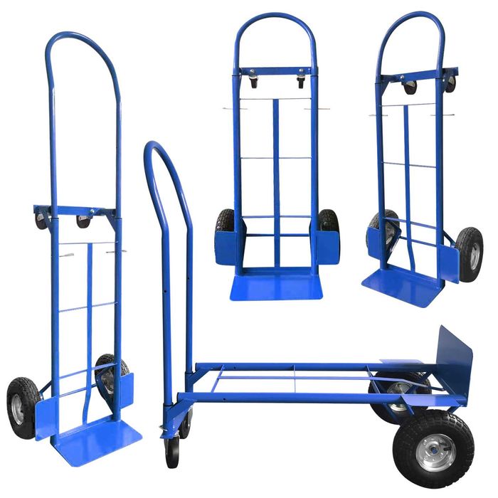 Wózek młynarka, wózek Magazynowy 2 Platformy 250kg Wózek transportowy 2w1 NOWY