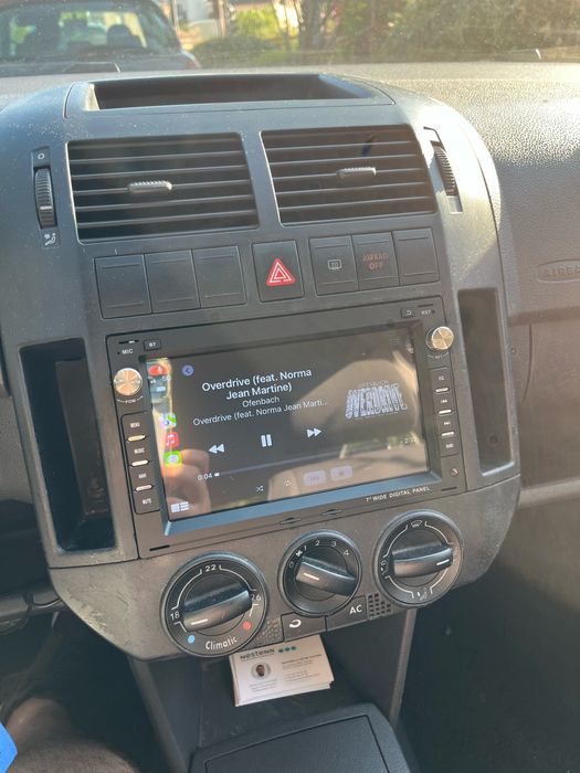 Rádio 7" Android Auto e Carplay VW Golf 4 Passat B5 Polo 2/64GB GPS