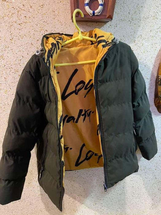 Курточка двохстороння зима