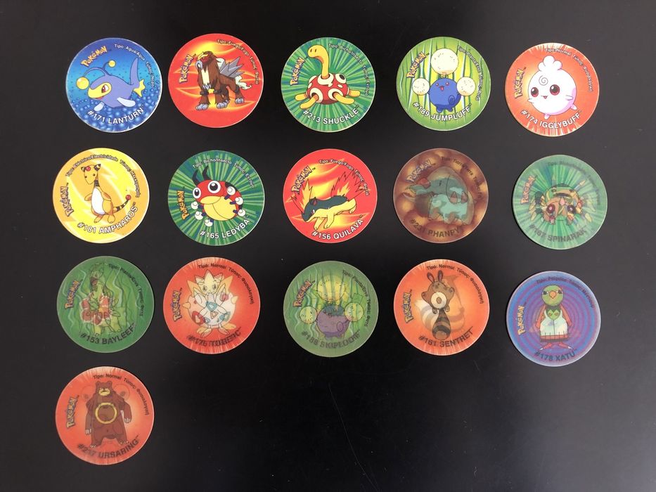 Tazos Pokémon gen3