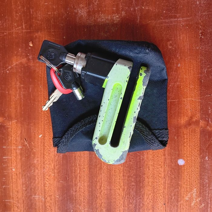 Cadeado de mota para disco