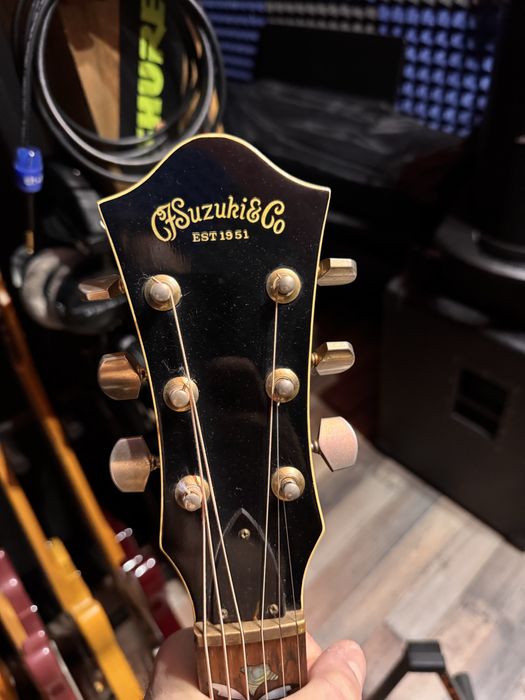 Gitara akustyczna suzuki k-190 lata 70te