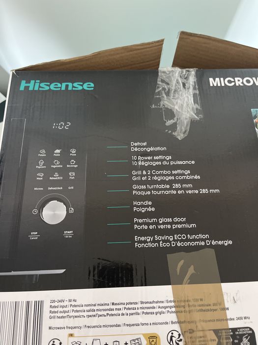 Microondas Hisense