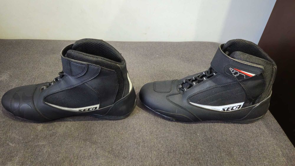 Buty motocyklowe SECA Traffic I Czarne rozmiar 45