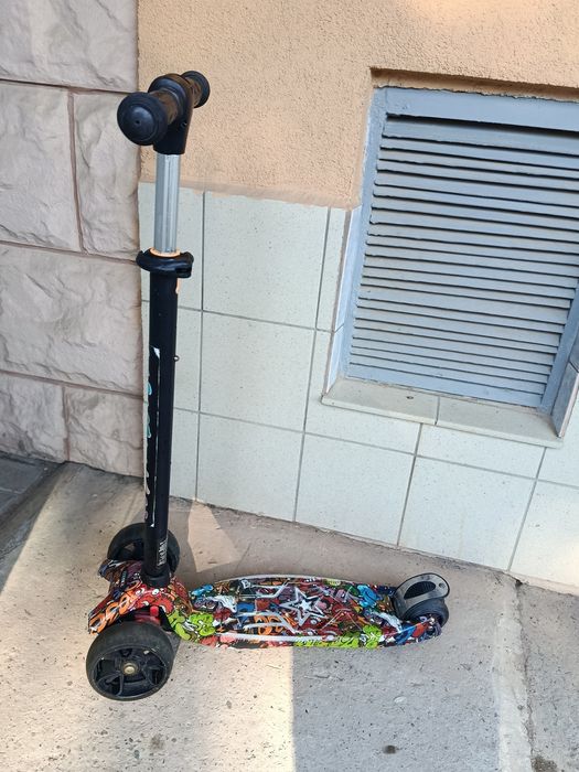 Самокат дитячий до 80кг. б/у