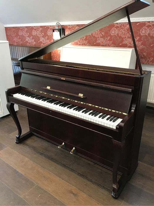 Піаніно petrof матове сатін weinbach коричневе біле petrof