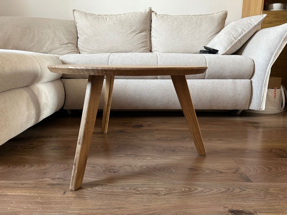 Producent stolik kawowy dębowy lite drewno boho dąb 50 60 70cm