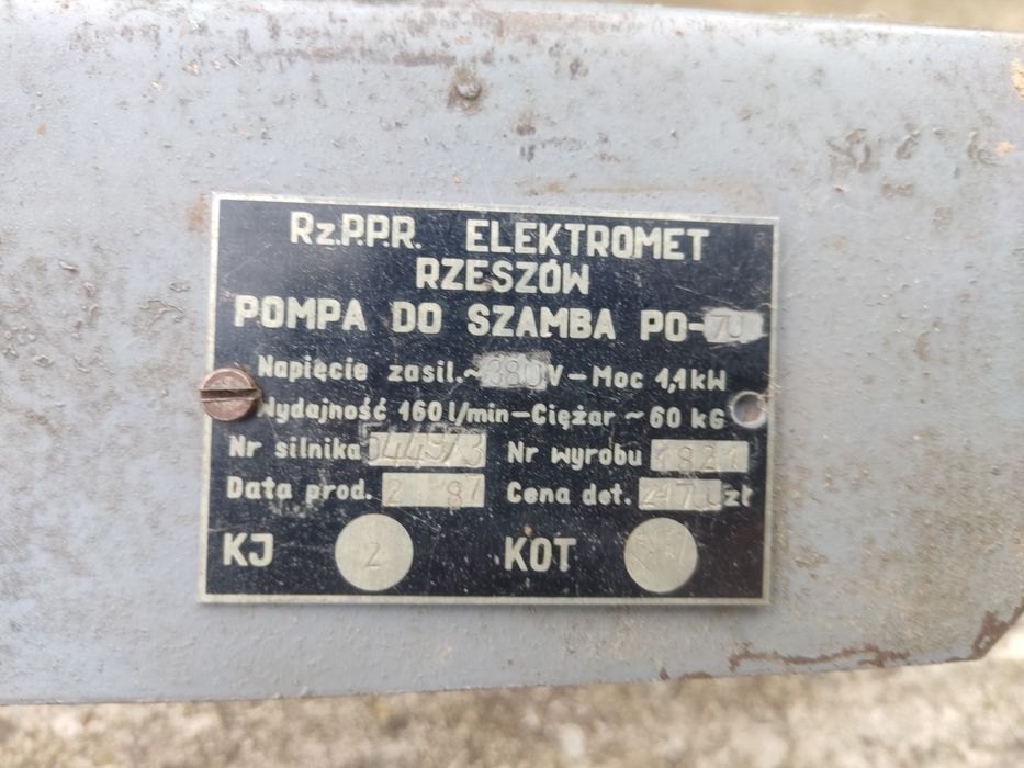 Pompa do szamba PO - 70