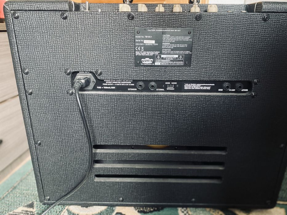 Vox Tony Bruno TB18C1 комбопідсилювач (Fender, Marshall, Mesa Boogie)