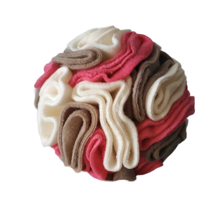 Kula węchowa dla psa i kota Zabawka edukacyjna 14 cm