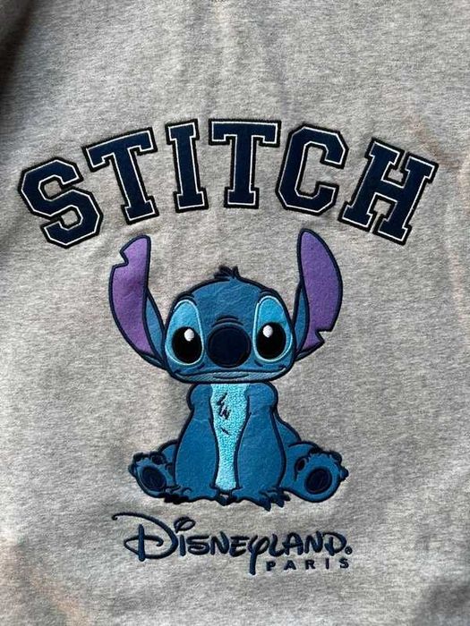 Bluza Disney Stitch Disneyland Paris | zip hoodie rzadki model unisex
