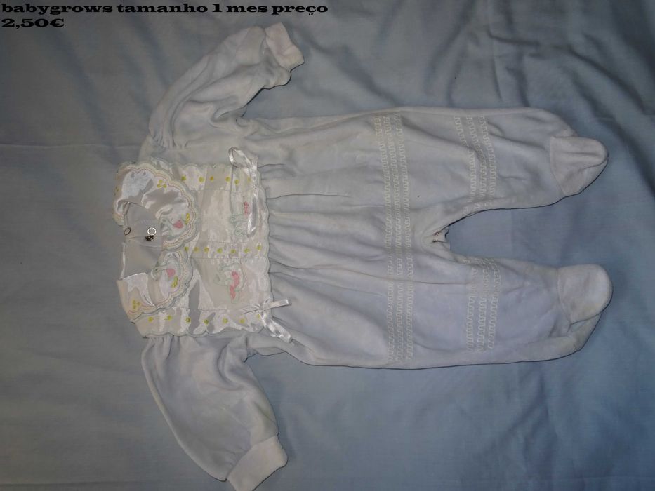 babygrows e bodys recem nascido a 1 ano outono/inverno