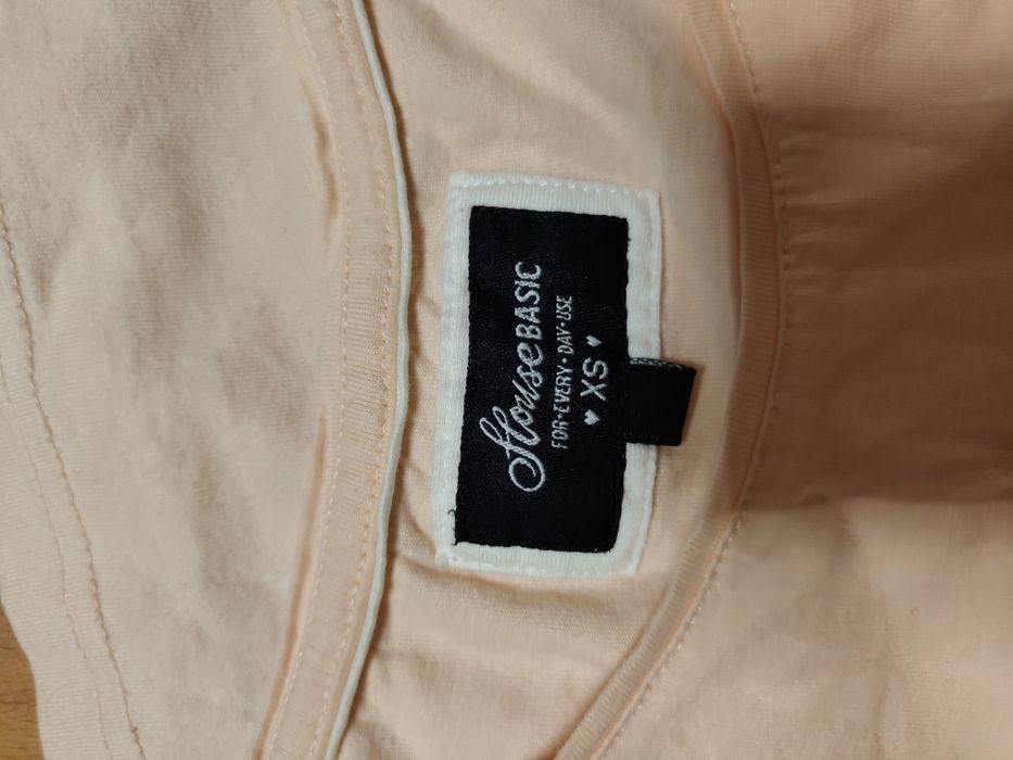 Bluzka basic rękaw 3/4