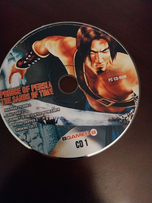 Videogame Prince of Persia: The Sands of Time. PC-ROM