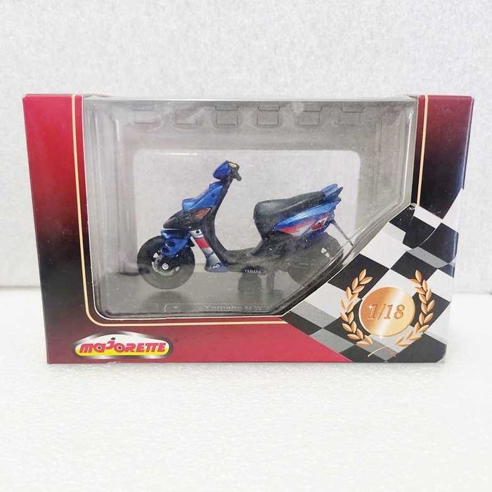 Majorette Yamaha BW'S SPY escala 1/18 na caixa