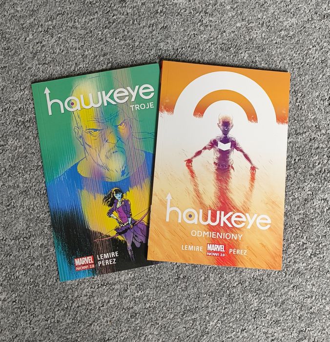 2 komiksy Marvel Hawkeye