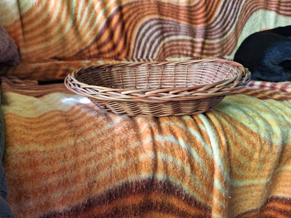 Koszyk/taca wiklinowa