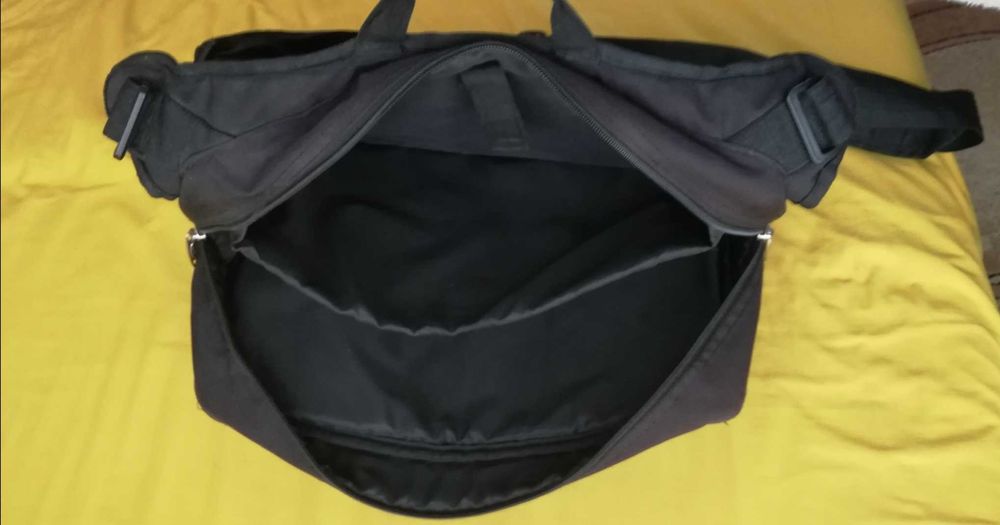 Torba na laptopa na ramię czarna Champion