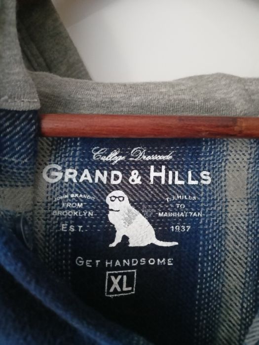 Męska koszula z kapturem