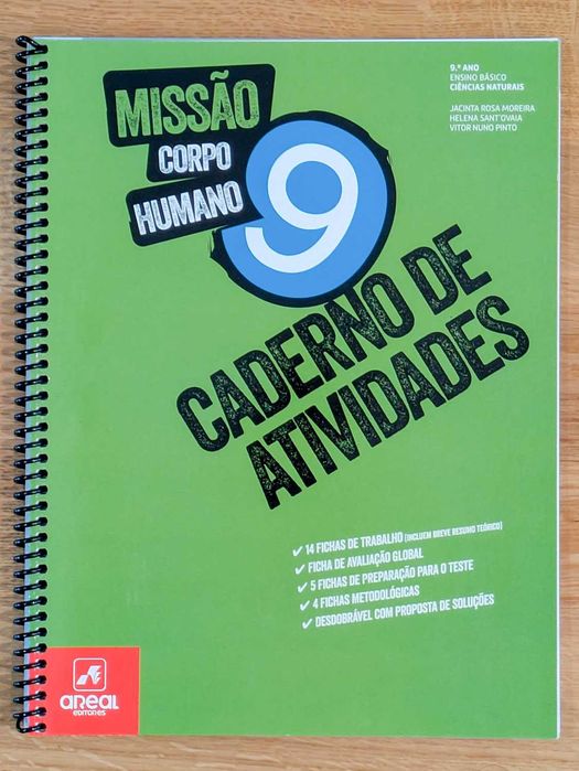 Caderno de Atividades - Missão: Corpo Humano 9º (Ciências Naturais)