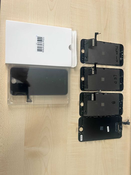 Ekrany do iPhone – nowe, różne modele z przyciskiem Home