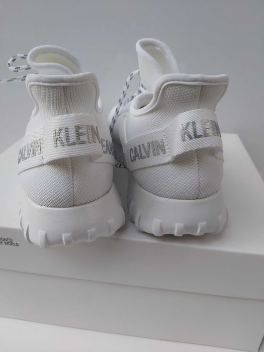 NOWE sneakersy CK CALVIN KLEIN rozmiar 43 buty białe