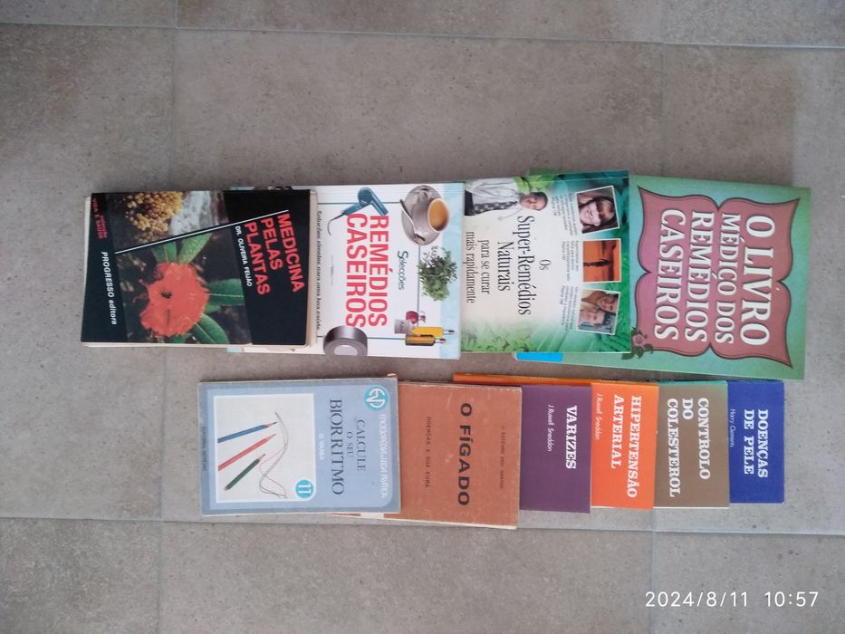 Livros sobre saúde e alimentação