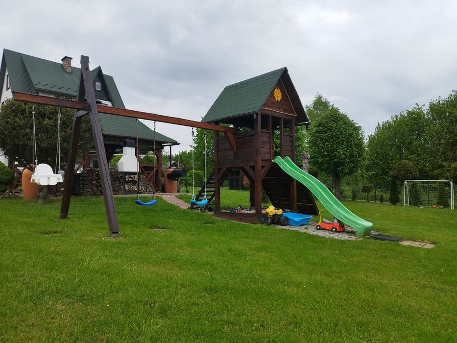Noclegi Bieszczady Domek "Dychnij se" Myczkòw Polańczyk Solina Jacuzzi