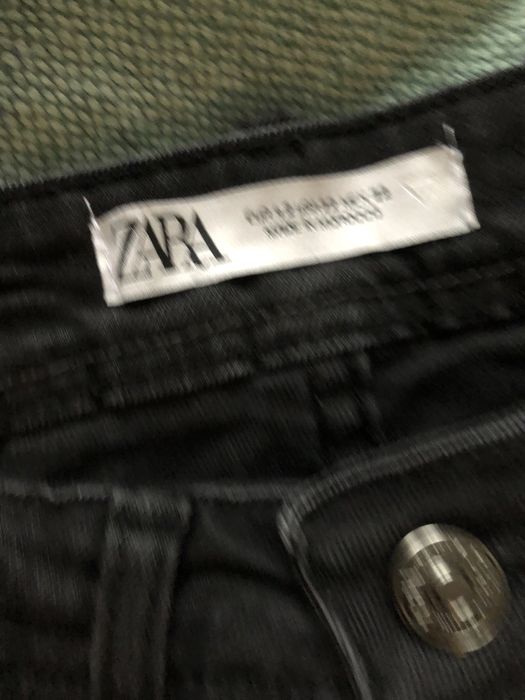 Dżinsy meskie rurki czarne ZARA rozmiar 42/ M