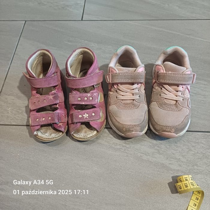 Buty dla dziewczynki wkladka 16cm