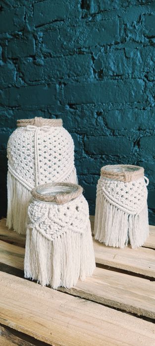 Duże lampiony  boho