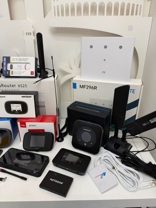 Мобільний WiFi 4G/5G роутер + антени