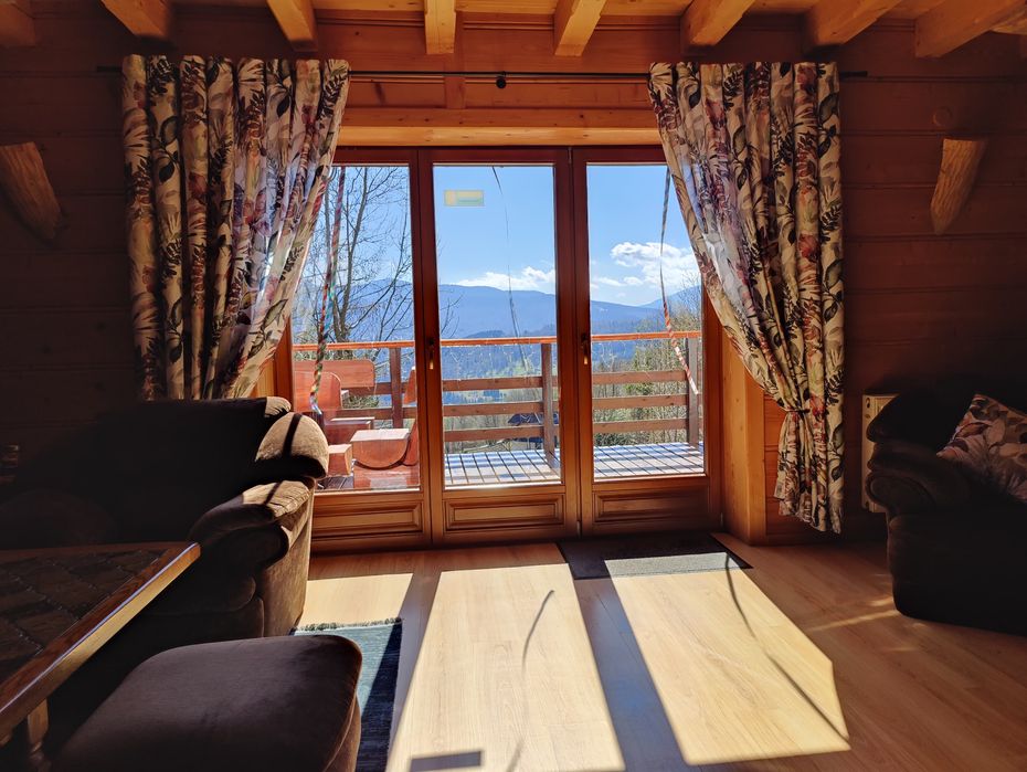 Dom z pięknym widokiem w górach z jacuzzi wynajem Zawoja Babia Góra