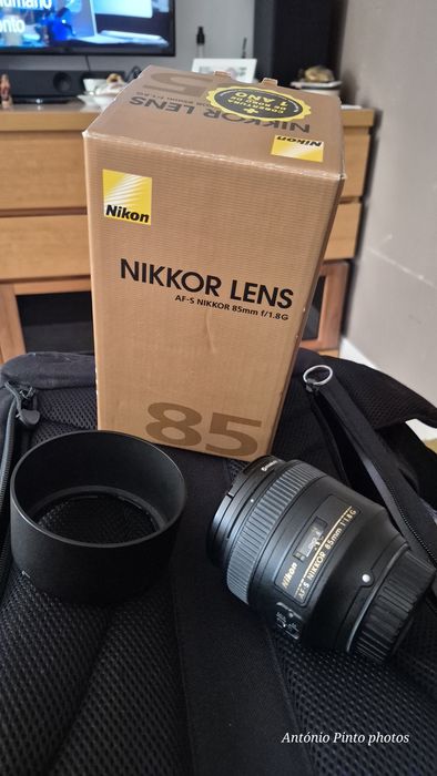 Objetiva Nikon 85 1.8 G