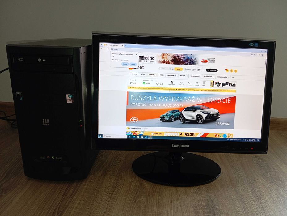 komputer stacjonarny  AMD Athlon X2 250 3.00 GHz