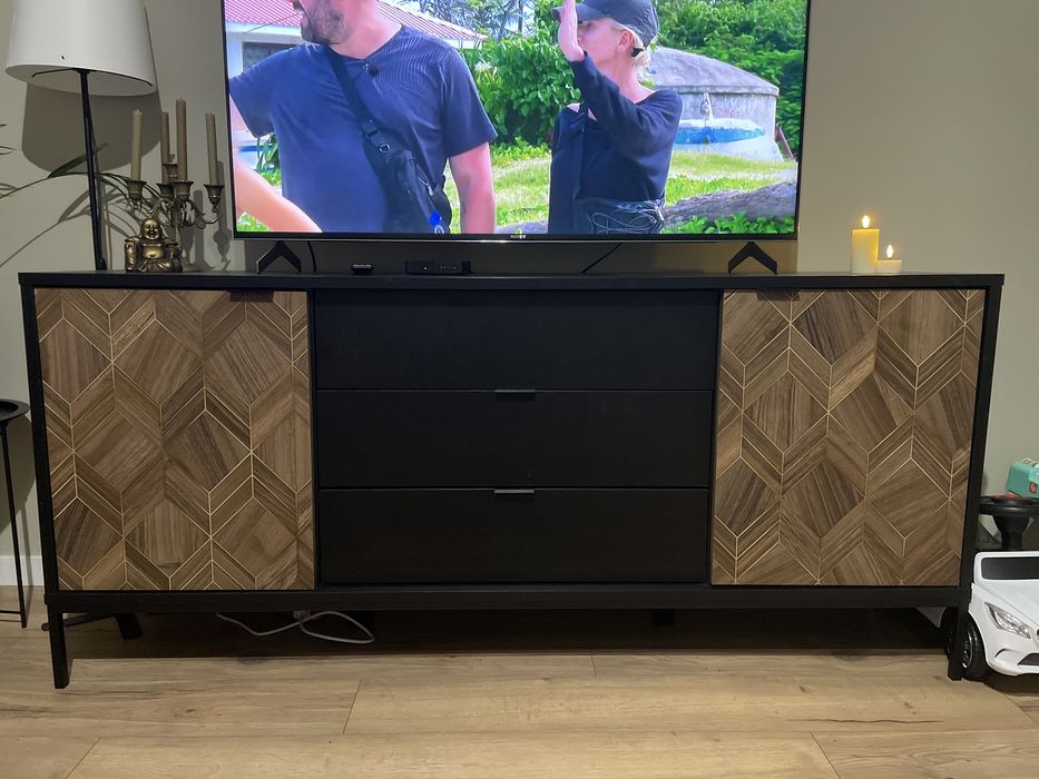 Komoda dwudrzwiowa LIAM z szufladami