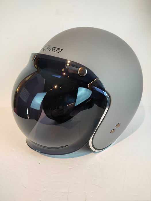 Capacete clássico aberto 3/4 caféracer chopper mota scooter novo