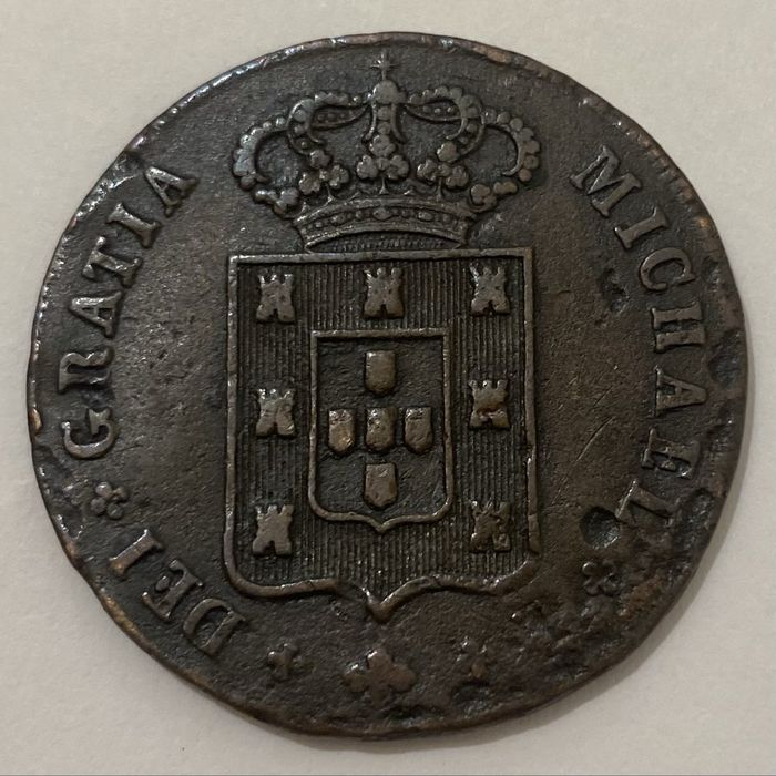 Moeda  826 - D MIGUEL I - X Reis 1831