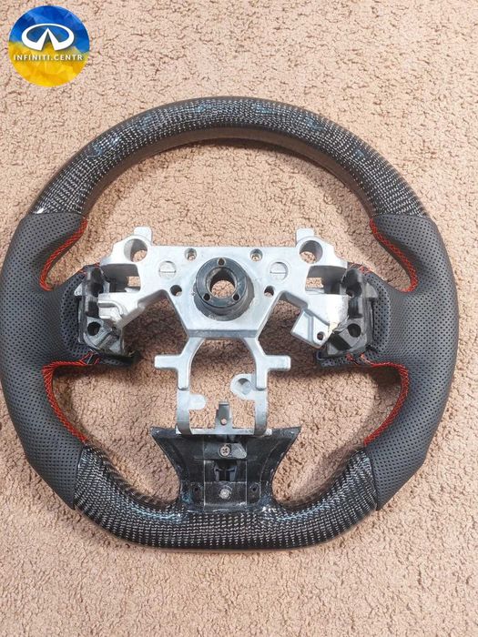 Руль карбон углеродного волокна INFINITI Q50 Q60 инфинити