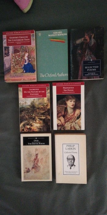 Livros de Poesia - Rimbaud, Pound, Goethe, Ovídio... (portes grátis)