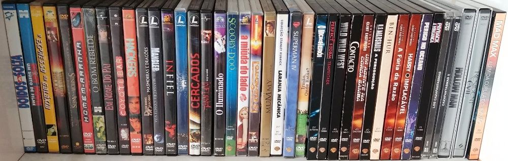 DVDs originais, selo IGAC, raridades, boxsets, digipacks, snappers